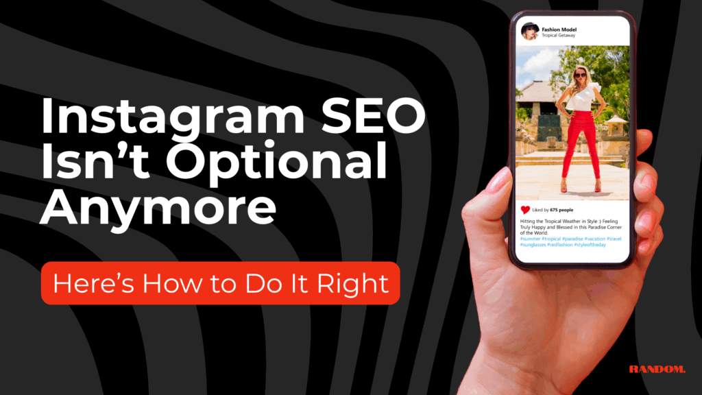 Instagram SEO isn't optional anymore. Here's how to do it right.