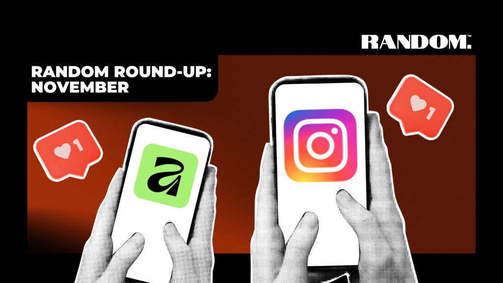 Collage style image with affinity, Instagram icons
